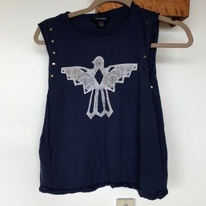Ralph Lauren vintage style sleeveless tee